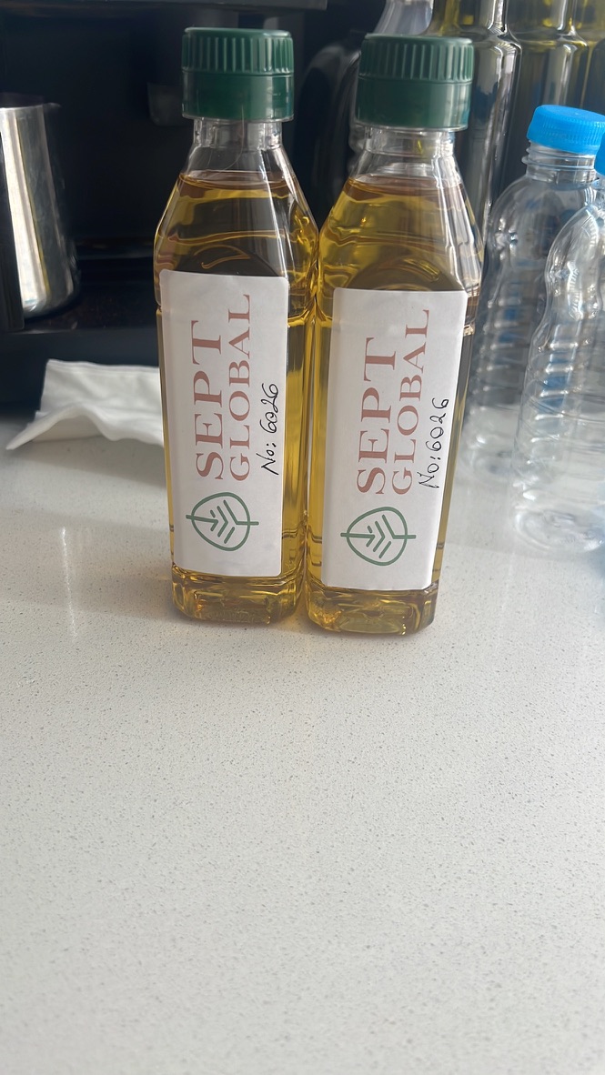 SEPT Global olive oil product samples